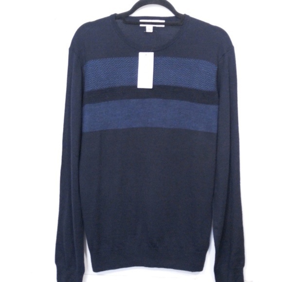 Calvin Klein Other - NWT Calvin Klein Sweater Sz L Crew Pullover Navy